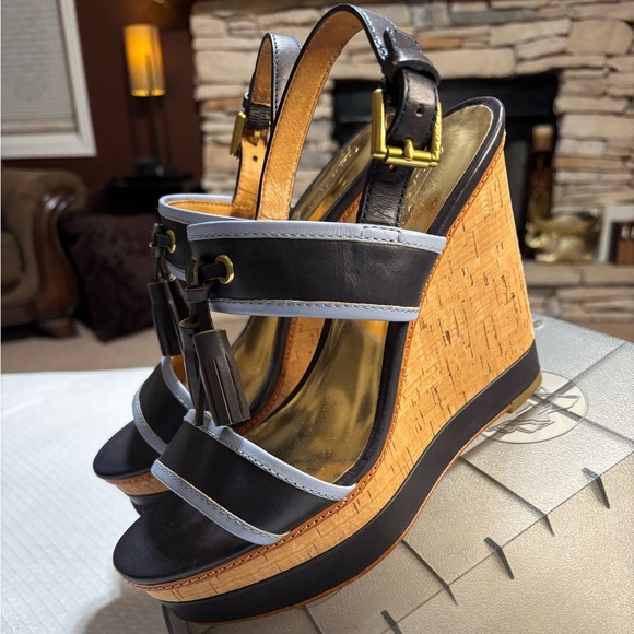 Coach wedges - Picture 1 of 14